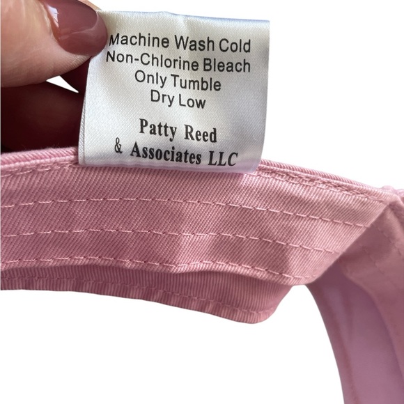 Hope For The Cure Pink Breast Cancer Awareness Sun Visor Hat, One Size - Picture 4 of 5